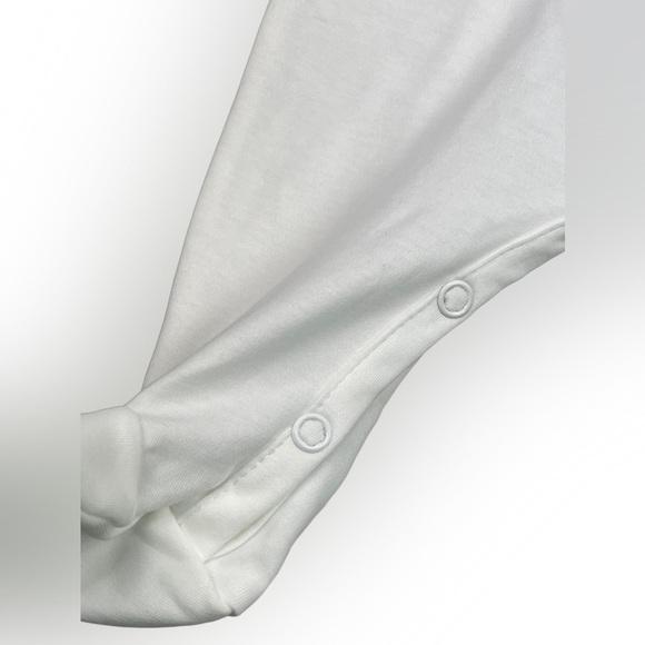 NWT Dolce Goccia Pink Belt Knit Footie - Picture 3 of 7